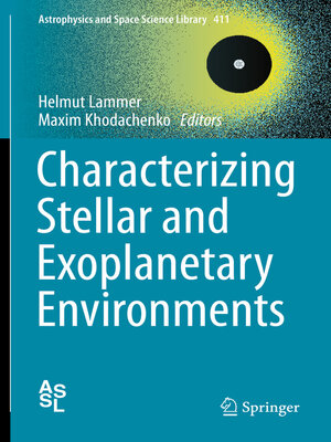 cover image of Characterizing Stellar and Exoplanetary Environments